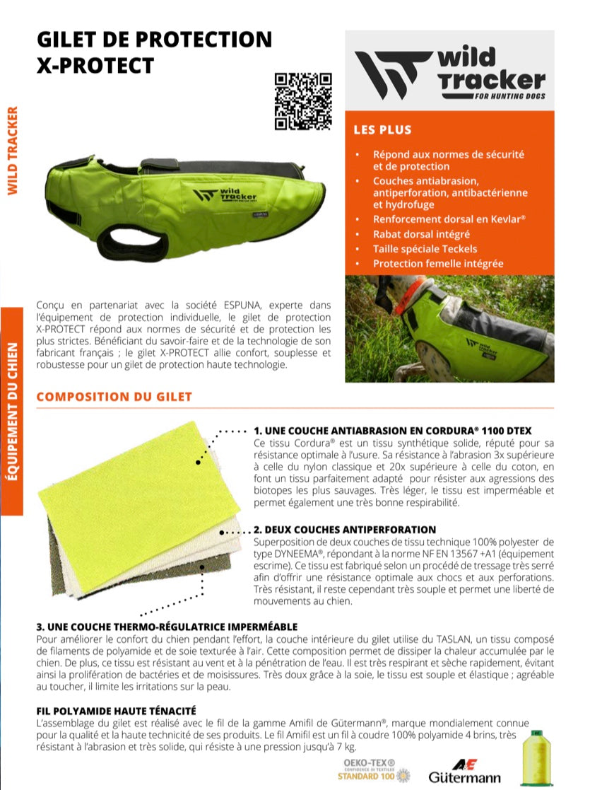 Gilets de protection X-PROTECT by ESPUNA